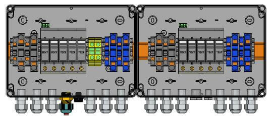 Phoenix Contact Ochrona przeciwprzepięciowa DC, Typ II, 4 MPP, zaciski