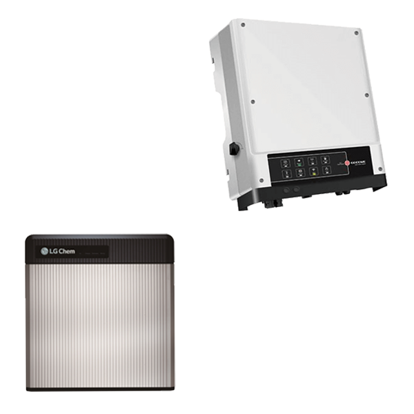 LG Chem Resu 10 mit GoodWe Hybrid LV GW3648-EM / 3 Phase Smartmeter