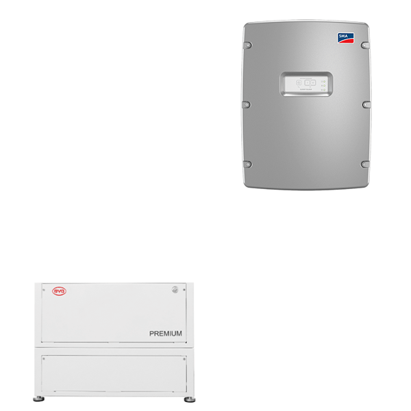 BYD Battery-Box Premium LVL 15.4 z SMA SI 8.0H-13